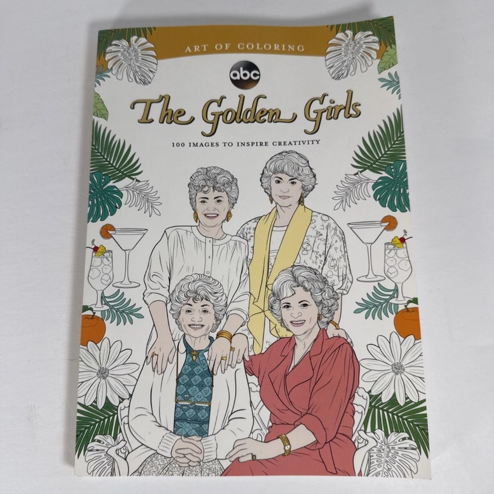 Art of Coloring: Golden Girls: 100 Images to Inspire Creativity Betty White
